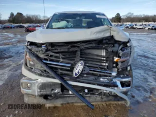 2024 Ford F-150 XLT with VIN 1FTFW3L80RKF63210, listed as a Copart auction lot 46525355 with 9,118 mi miles and Salvage Title. Bid and sale history available at DreamBid. Image 5.