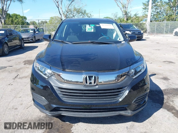 2021 Honda HR-V LX with VIN 3CZRU5H33MM726939, listed as a IAAI auction lot 41742626 with 52,086 mi miles. Bid and sale history available at carsss.com. Image 12.