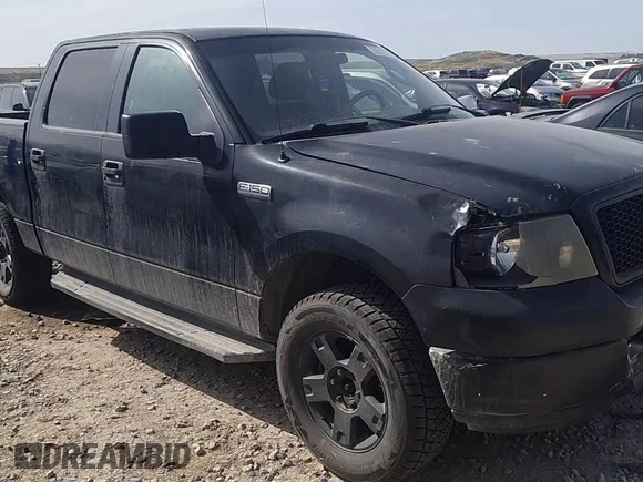 2005 Ford F-150 XLT with VIN 1FTPW12555KE82830, listed as a Copart auction lot 52312525 with Not Provided miles and Salvage Title. Bid and sale history available at carsss.com. Image 10.