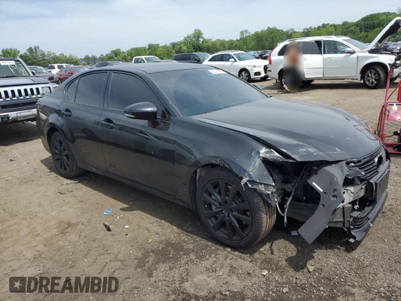 2014 Lexus GS 350 z VIN JTHCE1BLXE5026190, wystawiony jako Copart lot #58051645 z przebiegiem 104 673 mil mil oraz Szkoda całkowita • Salvage title. Historia ofert i sprzedaży dostępna na DreamBid. Obrazek 4.