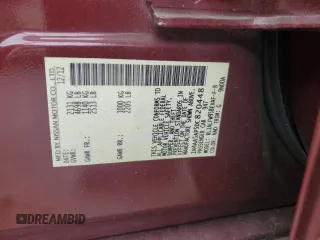 2013 Nissan Maxima SV with VIN 1N4AA5AP5DC820448, listed as a Copart auction lot 60411935 with 145,068 mi miles and Salvage title. Bid and sale history available at DreamBid. Image 12.