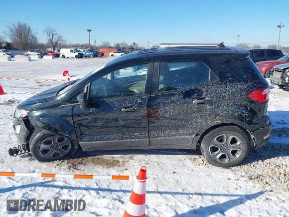 2020 Ford EcoSport S with VIN MAJ6S3FL1LC345277, listed as a IAAI auction lot 41634439 with 76,790 mi miles and . Bid and sale history available at DreamBid. Image 14.
