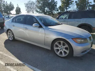 2006 BMW 3 Series 330i with VIN WBAVB33516PS13416, listed as a Copart auction lot 54619965 with 144,936 mi miles and Salvage Title. Bid and sale history available at DreamBid. Image 4.