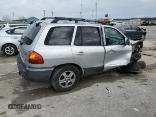 2004 Hyundai Santa Fe GLS with VIN KM8SC13E14U715859, listed as a Copart auction lot 44842925 with 137,411 mi miles and Non Repairable. Bid and sale history available at carsss.com. Image 3.
