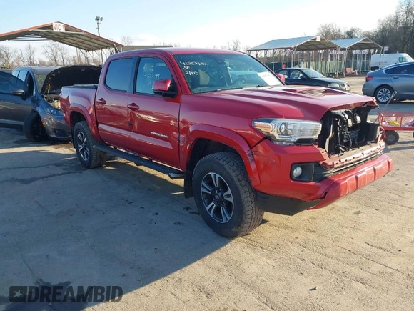 2018 Toyota Tacoma SR with VIN 3TMCZ5ANXJM154305, listed as a IAAI auction lot 41557497 with 182,624 mi miles and . Bid and sale history available at DreamBid. Image 1.