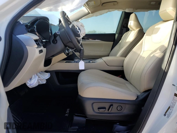 2024 Infiniti QX60 Pure with VIN 5N1DL1ES7RC335711, listed as a Copart auction lot 48980375 with 4,431 mi miles and Salvage title. Bid and sale history available at DreamBid. Image 7.