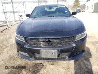 2018 Dodge Charger SXT Plus with VIN 2C3CDXHG4JH125077, listed as a Copart auction lot 46677265 with 114,673 mi miles and Salvage Title. Bid and sale history available at carsss.com. Image 5.