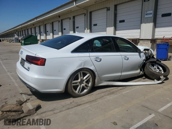 2016 Audi A6 Premium Plus with VIN WAUGFAFC0GN070970, listed as a Copart auction lot 56362975 with 102,499 mi miles and Salvage title. Bid and sale history available at DreamBid. Image 3.