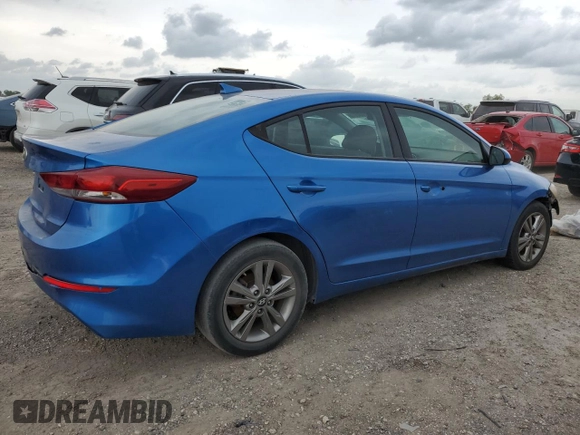 2018 Hyundai Elantra SEL with VIN 5NPD84LF2JH308471, listed as a Copart auction lot 55186975 with 176,505 mi miles and Clean Title. Bid and sale history available at DreamBid. Image 3.