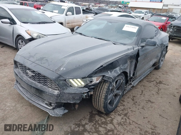 2016 Ford Mustang V6 with VIN 1FA6P8AM2G5289844, listed as a IAAI auction lot 41623880 with 127,204 mi miles and . Bid and sale history available at carsss.com. Image 17.