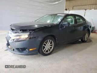 2012 Ford Fusion S with VIN 3FAHP0GA0CR352843, listed as a Copart auction lot 48533965 with 157,465 mi miles and Salvage Title. Bid and sale history available at carsss.com. Image 1.