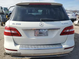 2013 Mercedes-Benz M 350 with VIN 4JGDA2EB2DA217534, listed as a Copart auction lot 45666705 with 191,679 mi miles and Salvage Title. Bid and sale history available at carsss.com. Image 6.