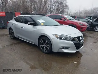 2018 Nissan Maxima SL with VIN 1N4AA6AP1JC394078, listed as a IAAI auction lot 41197428 with 91,281 mi miles. Bid and sale history available at carsss.com. Image 1.