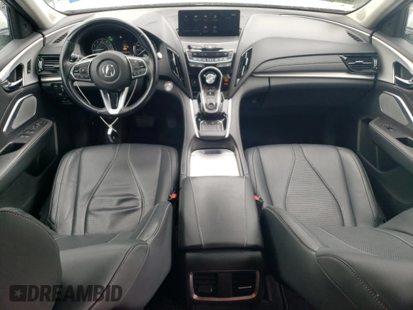 2022 Acura RDX Technology with VIN 5J8TC2H50NL017632, listed as a Copart auction lot 57213075 with 43,919 mi miles and Salvage title. Bid and sale history available at DreamBid. Image 8.