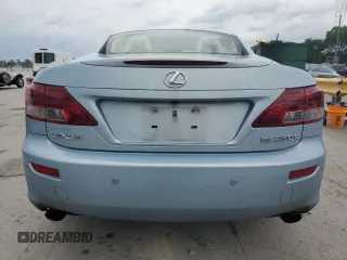 2010 Lexus IS 250 C z VIN JTHFF2C26A2512710, wystawiony jako Copart lot #57880605 z przebiegiem 139 081 mil mil oraz Szkoda całkowita • Salvage title. Historia ofert i sprzedaży dostępna na DreamBid. Obrazek 6.