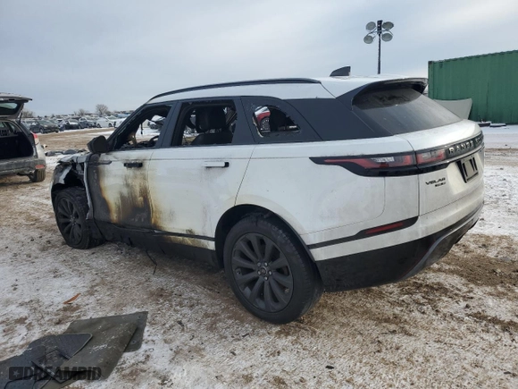 2018 Land Rover Range Rover Velar R-Dynamic SE with VIN SALYL2RN9JA755091, listed as a Copart auction lot 42573895 with 0 mi miles and Salvage Title. Bid and sale history available at carsss.com. Image 2.