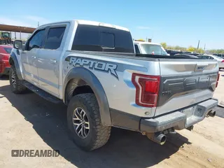 2017 Ford F-150 Raptor with VIN 1FTFW1RG1HFA74342, listed as a IAAI auction lot 42046612 with 139,618 mi miles and . Bid and sale history available at carsss.com. Image 3.