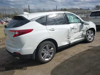 2021 Acura RDX w/Advance Package with VIN 5J8TC2H7XML003236, listed as a IAAI auction lot 41722022 with 23,394 mi miles. Bid and sale history available at carsss.com. Image 4.