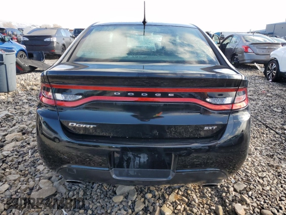 2013 Dodge Dart Rallye with VIN 1C3CDFBA1DD303723, listed as a Copart auction lot 88172715 with 165,573 mi miles and Salvage Title. Bid and sale history available at carsss.com. Image 6.