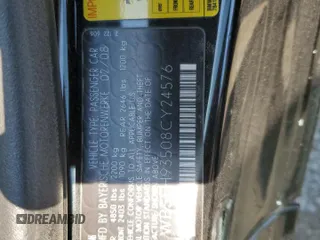2008 BMW 6 Series M6 with VIN WBSEH93508CY24576, listed as a Copart auction lot 42558625 with 55,810 mi miles and Salvage Title. Bid and sale history available at carsss.com. Image 12.