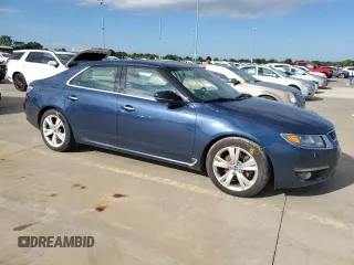 2011 Saab 9-5 Turbo4 with VIN YS3GN4AR8B4004399, listed as a Copart auction lot 73726034 with 0 mi miles and Salvage Title. Bid and sale history available at carsss.com. Image 4.