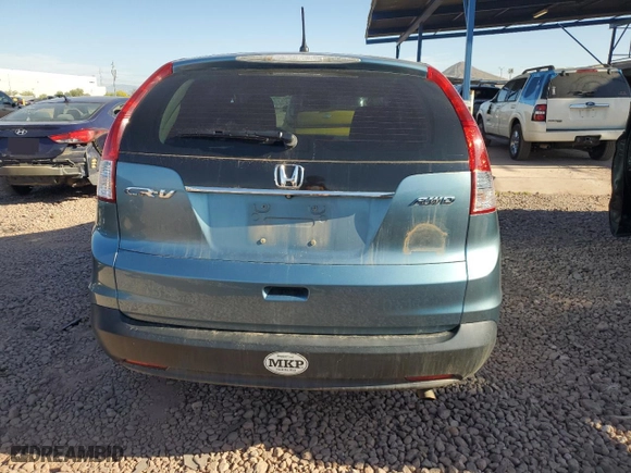 2013 Honda CR-V LX with VIN 5J6RM4H3XDL076230, listed as a Copart auction lot 52637315 with 124,524 mi miles and Salvage Title. Bid and sale history available at carsss.com. Image 6.