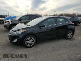 2013 Hyundai Elantra GT with VIN KMHD35LE6DU118741, listed as a Copart auction lot 47318634 with 176,694 mi miles and Salvage Title. Bid and sale history available at carsss.com. Image 1.