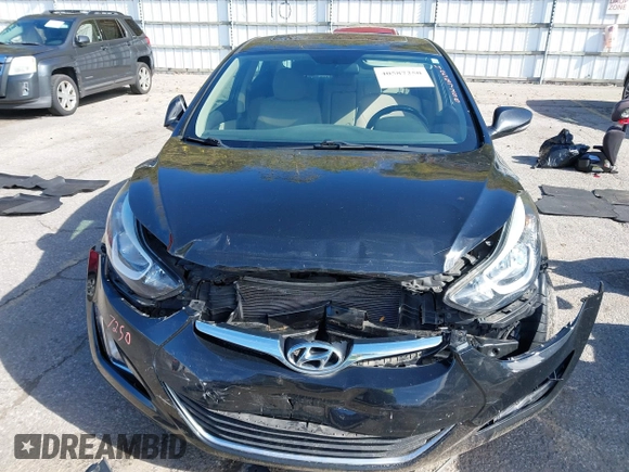 2016 Hyundai Elantra SE with VIN 5NPDH4AE8GH778894, listed as a IAAI auction lot 40587250 with 91,274 mi miles and . Bid and sale history available at DreamBid. Image 12.