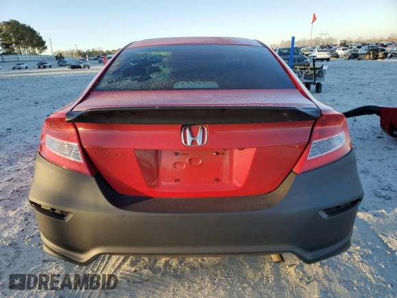 2013 Honda Civic Cpe LX with VIN 2HGFG3B53DH503816, listed as a Copart auction lot 41420615 with 107,791 mi miles and Salvage Title. Bid and sale history available at carsss.com. Image 6.