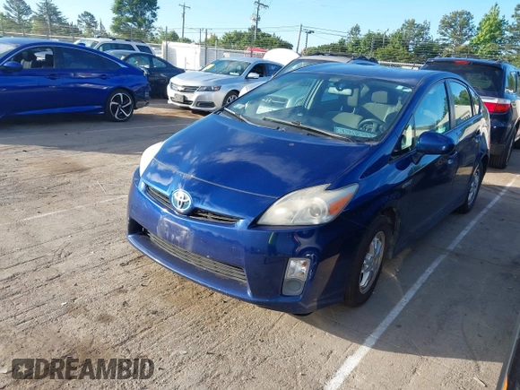 2010 Toyota Prius II with VIN JTDKN3DU8A0227589, listed as a IAAI auction lot 42190948 with 213,328 mi miles and . Bid and sale history available at DreamBid. Image 2.