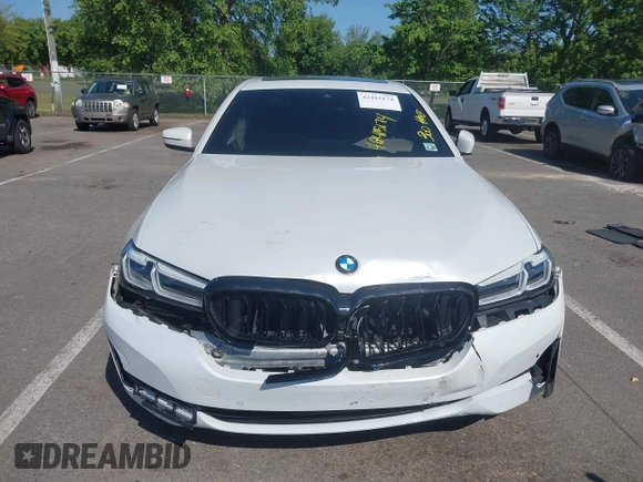 2023 BMW 5 Series 530i xDrive with VIN WBA13BJ07PCM67816, listed as a IAAI auction lot 42415174 with 19,993 mi miles and . Bid and sale history available at DreamBid. Image 12.