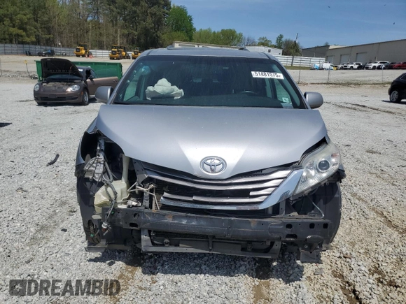 2015 Toyota Sienna XLE with VIN 5TDYK3DC4FS559737, listed as a Copart auction lot 51481575 with 148,181 mi miles and Salvage Title. Bid and sale history available at carsss.com. Image 5.