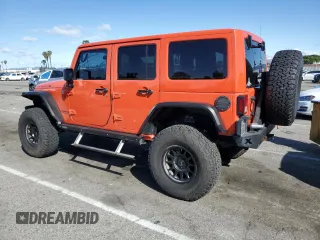 2015 Jeep Wrangler Unlimited Rubicon with VIN 1C4BJWFG7FL719038, listed as a Copart auction lot 51507205 with 62,664 mi miles and Salvage Title. Bid and sale history available at carsss.com. Image 2.