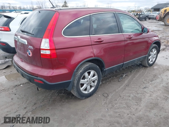 2008 Honda CR-V EX-L with VIN 5J6RE487X8L018270, listed as a IAAI auction lot 41733538 with 202,302 mi miles. Bid and sale history available at carsss.com. Image 4.