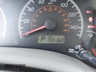 2009 Toyota Corolla with VIN 2T1BU40E19C143137, listed as a IAAI auction lot 41679087 with 155,160 mi miles. Bid and sale history available at carsss.com. Image 7.