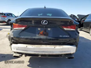 2017 Lexus IS 200t z VIN JTHBA1D29H5040419, wystawiony jako Copart lot #48691715 z przebiegiem 92 982 mil mil oraz Szkody całkowita. Historia ofert i sprzedaży dostępna na DreamBid. Obrazek 6.
