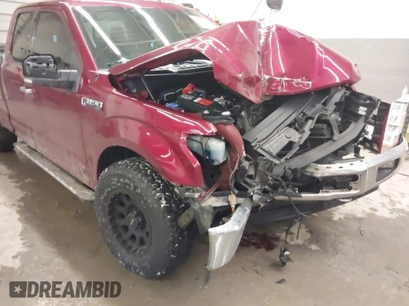 2017 Ford F-150 XL with VIN 1FTFX1EF2HFB15796, listed as a IAAI auction lot 41331268 with 135,179 mi miles. Bid and sale history available at carsss.com. Image 20.