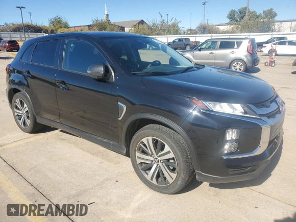 2021 Mitsubishi Outlander Sport SE with VIN JA4APVAU6MU015769, listed as a Copart auction lot 79435574 with 57,377 mi miles and Salvage Title. Bid and sale history available at carsss.com. Image 4.