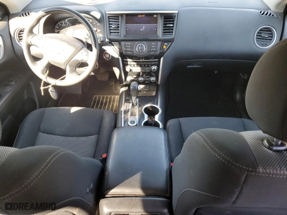 2019 Nissan Pathfinder SL with VIN 5N1DR2MM0KC618951, listed as a Copart auction lot 76864644 with 95,234 mi miles and Salvage Title. Bid and sale history available at carsss.com. Image 8.