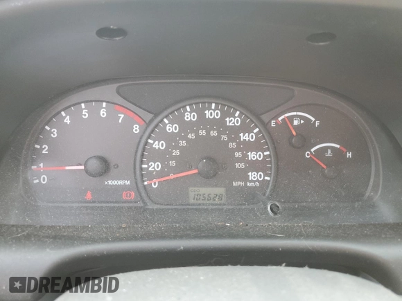 2003 Suzuki Vitara JLX z VIN 2S3TD52V136101732, wystawiony jako Copart lot #58477845 z przebiegiem 105 628 mil mil oraz Czysty tytuł • Clean title. Historia ofert i sprzedaży dostępna na DreamBid. Obrazek 9.