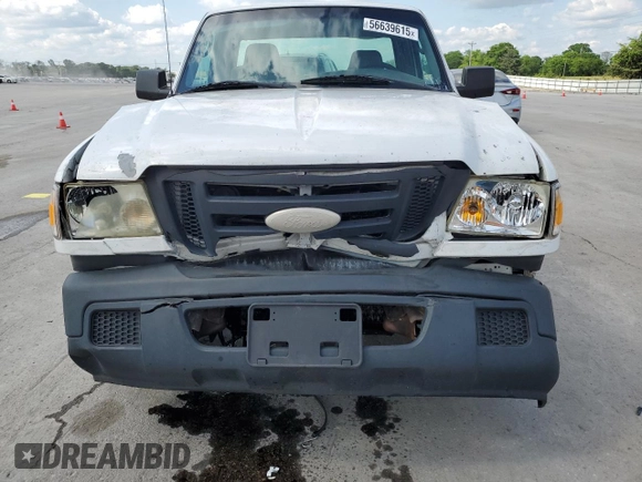 2007 Ford Ranger XL z VIN 1FTYR10U57PA91270, wystawiony jako Copart lot #56639615 z przebiegiem 340 805 mil mil oraz Czysty tytuł • Clean title. Historia ofert i sprzedaży dostępna na DreamBid. Obrazek 5.