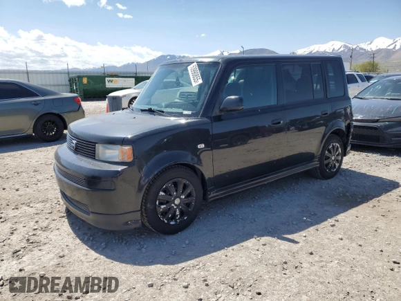 2005 Scion xB with VIN JTLKT324854011740, listed as a Copart auction lot 53990855 with 263,871 mi miles and Salvage Title. Bid and sale history available at carsss.com. Image 1.