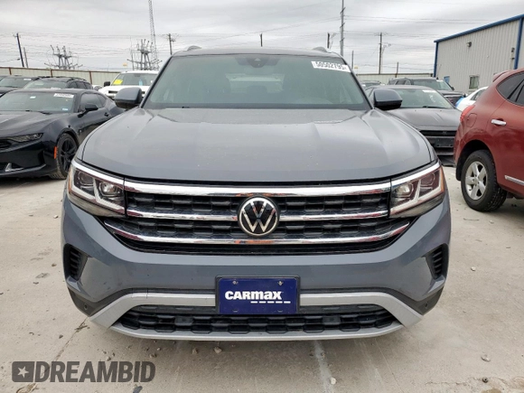 2020 Volkswagen Atlas SEL with VIN 1V2ME2CA2LC214945, listed as a Copart auction lot 50502795 with 79,757 mi miles and Clean title. Bid and sale history available at DreamBid. Image 5.