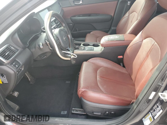 2017 Kia Optima SX with VIN 5XXGW4L28HG125596, listed as a Copart auction lot 45676465 with 111,066 mi miles and Salvage title. Bid and sale history available at DreamBid. Image 7.