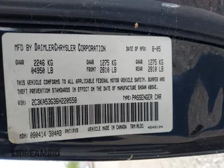 2006 Chrysler 300 Touring with VIN 2C3KA53G36H220558, listed as a IAAI auction lot 42159373 with 158,970 mi miles. Bid and sale history available at carsss.com. Image 9.