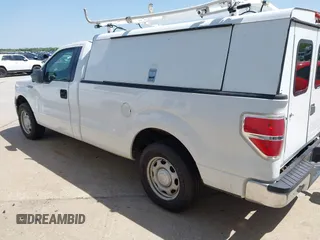 2012 Ford F-150 XL with VIN 1FTMF1CM7CKE24675, listed as a IAAI auction lot 41884476 with 127,455 mi miles. Bid and sale history available at carsss.com. Image 3.