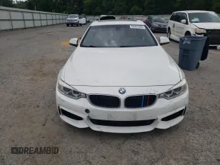 2015 BMW 4 Series 435i with VIN WBA3R1C5XFK194384, listed as a Copart auction lot 53461245 with 104,233 mi miles and Salvage Title. Bid and sale history available at carsss.com. Image 5.