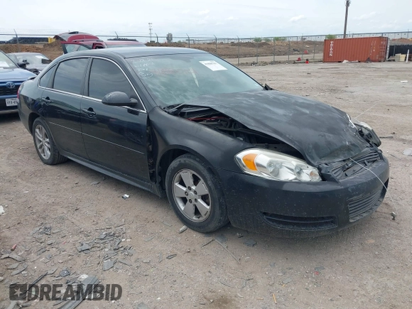 2011 Chevrolet Impala LS Fleet with VIN 2G1WF5EKXB1111591, listed as a IAAI auction lot 41880701 with 145,662 mi miles and . Bid and sale history available at DreamBid. Image 1.