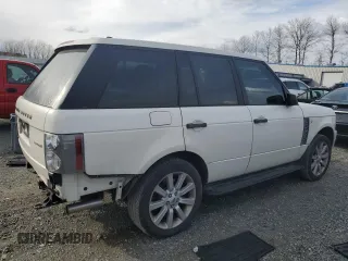 2008 Land Rover Range Rover SC z VIN SALMF13498A292945, wystawiony jako Copart lot #49435605 z przebiegiem 144 043 mil mil oraz Szkoda całkowita • Salvage title. Historia ofert i sprzedaży dostępna na DreamBid. Obrazek 3.