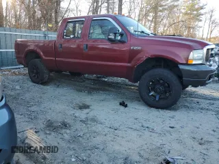 2003 Ford F-250 XL with VIN 1FTNW21S93EA33408, listed as a Copart auction lot 80507764 with 198,337 mi miles and Clean title. Bid and sale history available at DreamBid. Image 4.